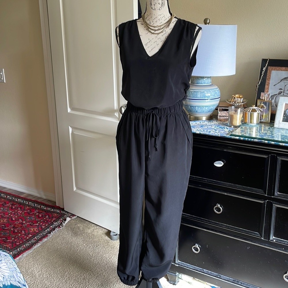 Mark. Cinch Waist Jogger Pant Jumpsuit